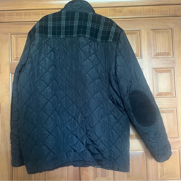Men’s Cole Haan Black Quilted Puffer Jacket Sise M - Picture 3 of 6